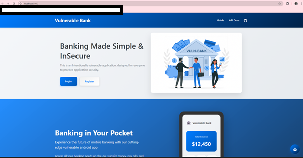 App running locally3